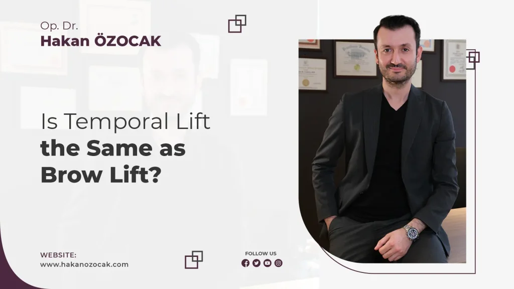 Is Temporal Lift the Same as Brow Lift?