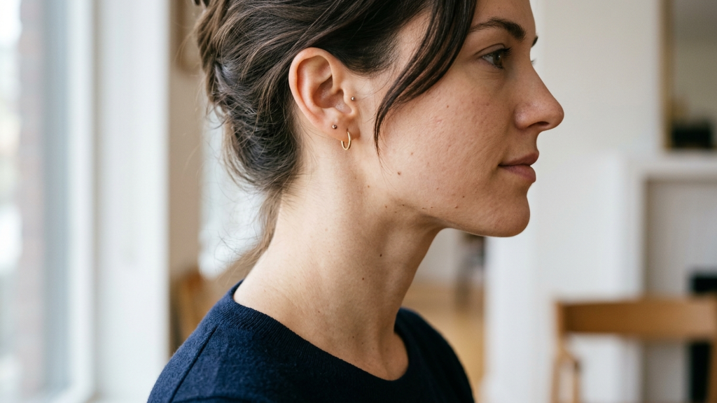 A surgeon discussing the benefits of combining a neck lift with facelift surgery to achieve a rejuvenated appearance.